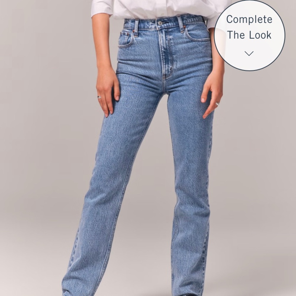 Ultra High Rise 90s Straight Jean